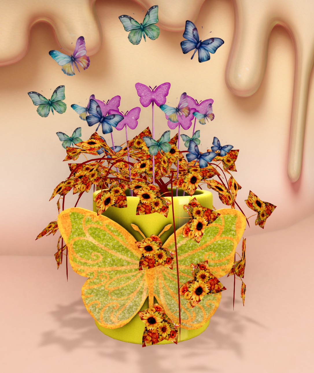 Le jardin des papillons