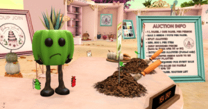 potted pots halloween second life sl