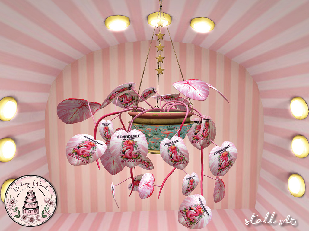 potted plants - second life - bakery woods