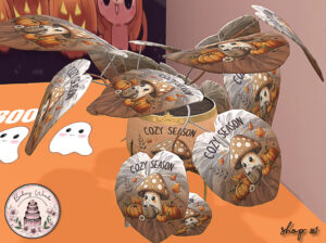 potted plants - second life - bakery woods