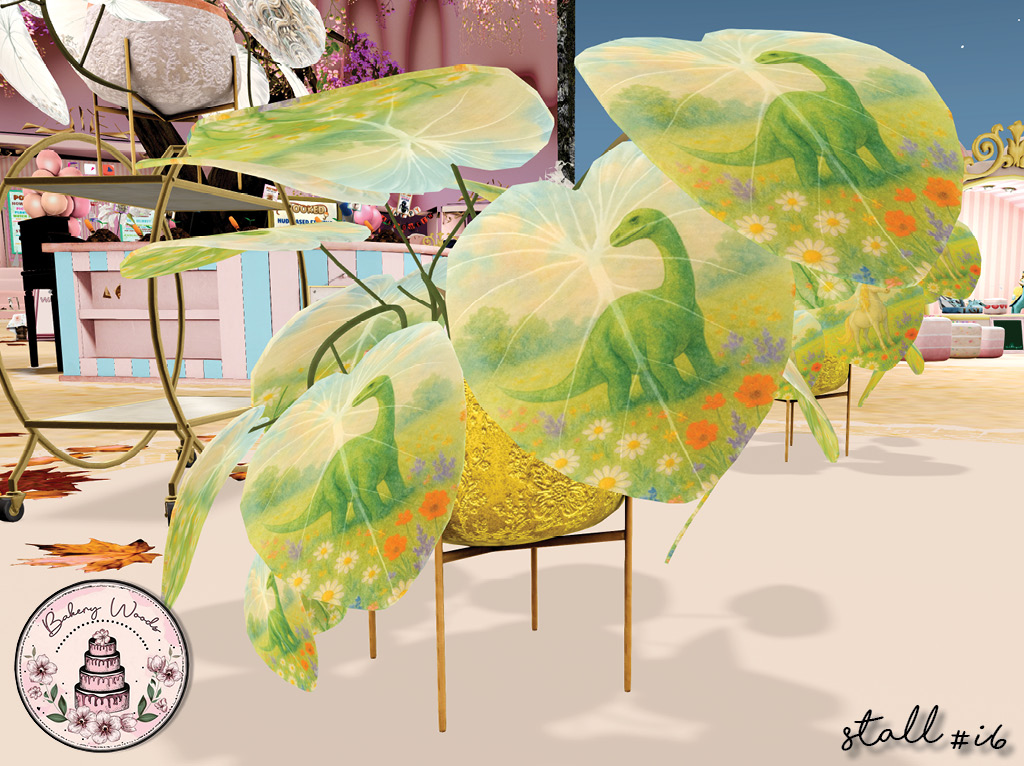 potted plants - second life - bakery woods 