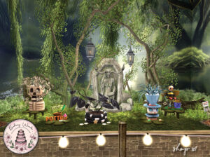 potted, bakery woods